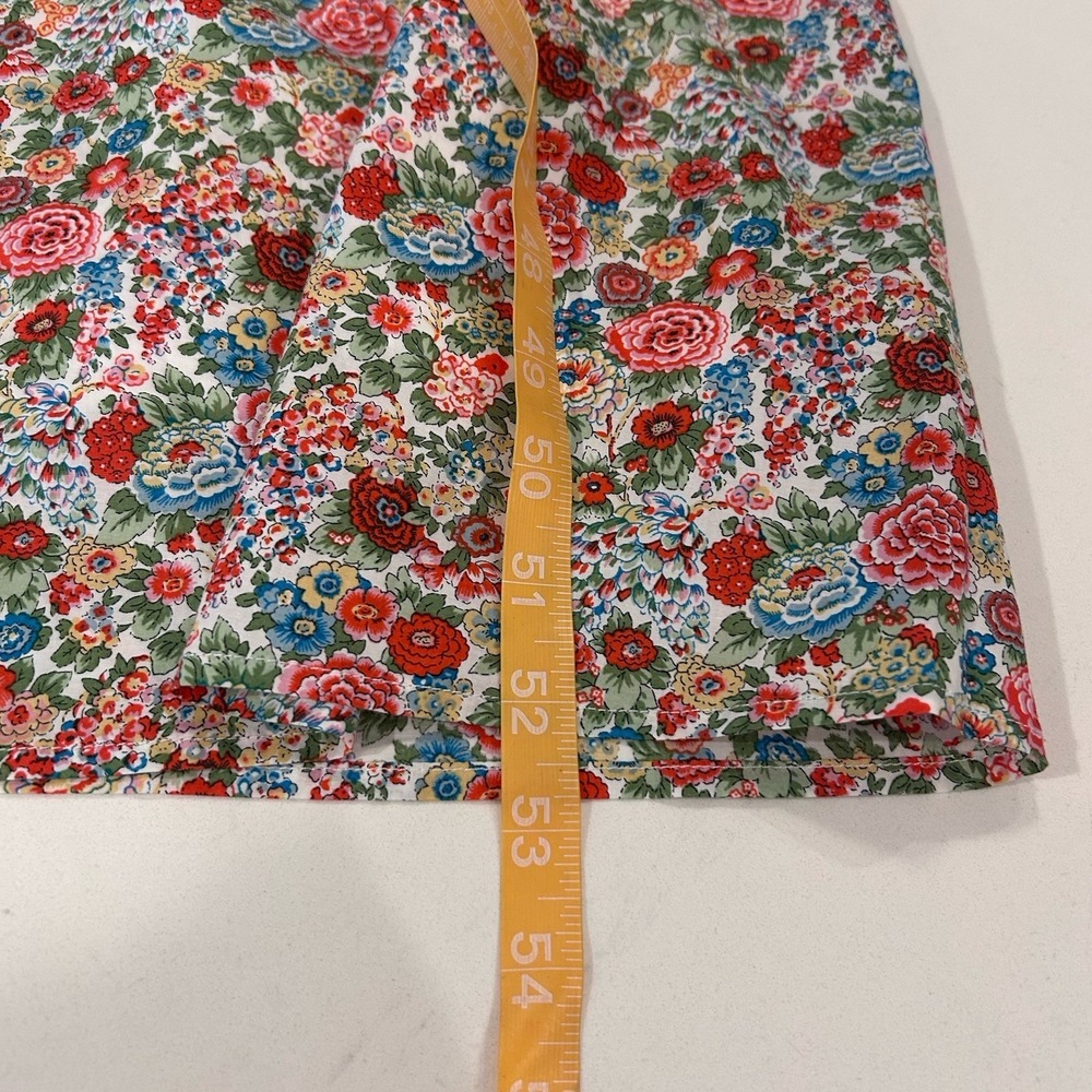 Hyacinth House Louisa Maxi Dress Size M NWT Red Floral Multi Cottage Feminine - Picture 14 of 16